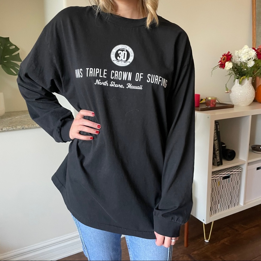 Vans Triple Crown surfing long sleeve T-shirt